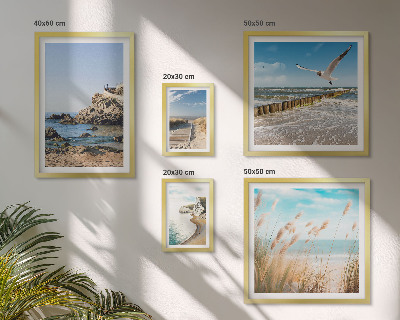 Parede galeria de quadros Paisagens de praia à beira-mar