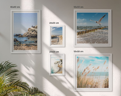 Parede galeria de quadros Paisagens de praia à beira-mar