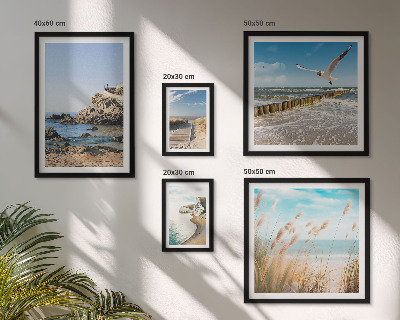 Parede galeria de quadros Paisagens de praia à beira-mar