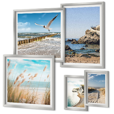 Parede galeria de quadros Paisagens de praia à beira-mar