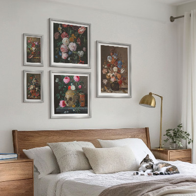 Galeria de parede Composições florais clássicas