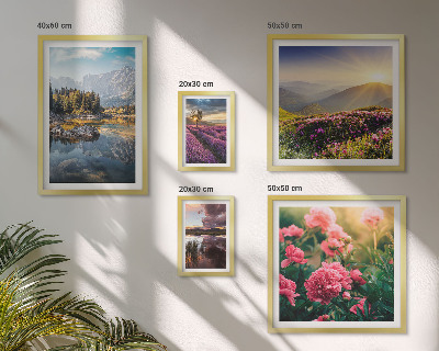 Parede galeria de quadros Paisagens, natureza, flores, montanhas