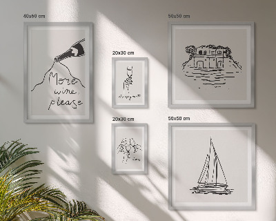 Conjunto de 5 quadros decorativos Gráficos de vinho elegantes para relaxar