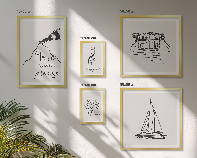Conjunto de 5 quadros decorativos Gráficos de vinho elegantes para relaxar
