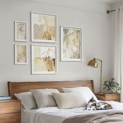 Galeria de parede Composições minimalistas abstratas