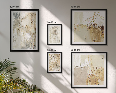 Galeria de parede Composições minimalistas abstratas