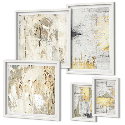 Galeria de parede Padrões abstratos elegantes