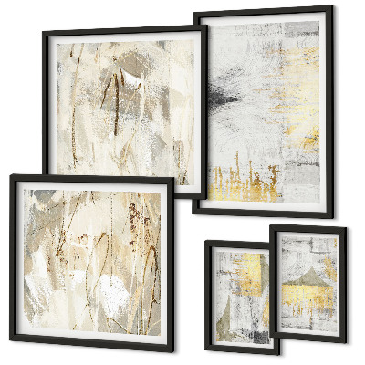 Galeria de parede Padrões abstratos elegantes