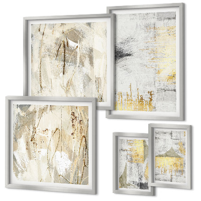 Galeria de parede Padrões abstratos elegantes
