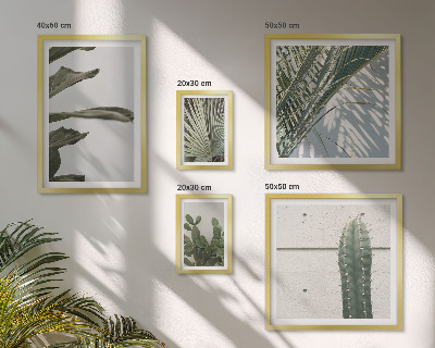 Galeria de parede Detalhes modernos com plantas