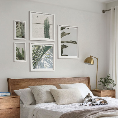 Galeria de parede Detalhes modernos com plantas