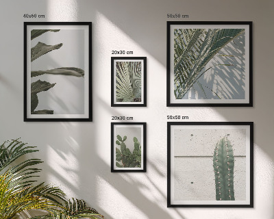 Galeria de parede Detalhes modernos com plantas