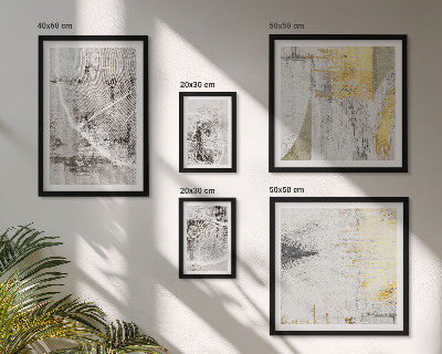 Galeria de parede Padrões neutros abstratos