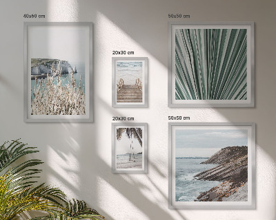 Galeria de parede Praias litorâneas tropicais
