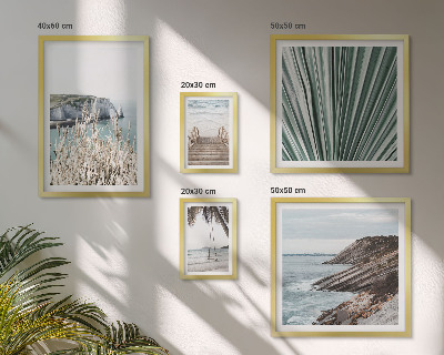 Galeria de parede Praias litorâneas tropicais