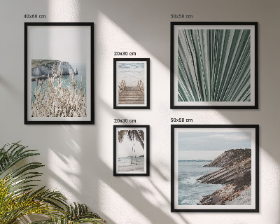 Galeria de parede Praias litorâneas tropicais