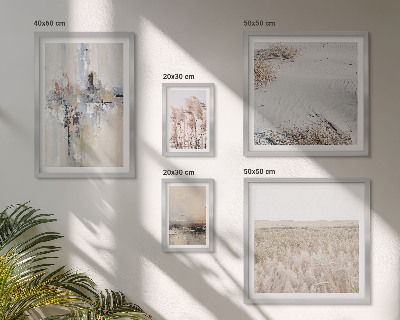 Conjunto de 5 quadros decorativos Decorações elegantes, minimalismo natural