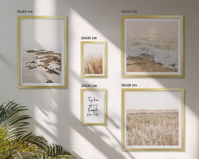 Galeria de parede Paisagens naturais de praia
