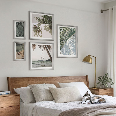 Parede galeria de quadros Plantas tropicais relaxantes