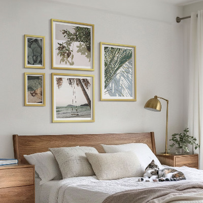 Parede galeria de quadros Plantas tropicais relaxantes