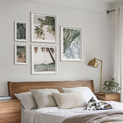 Parede galeria de quadros Plantas tropicais relaxantes