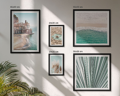 Parede galeria de quadros Vistas elegantes para o mar