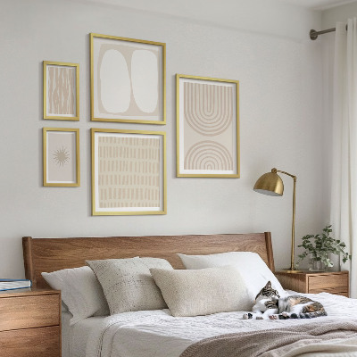 Galeria de parede Formas abstratas elegantes