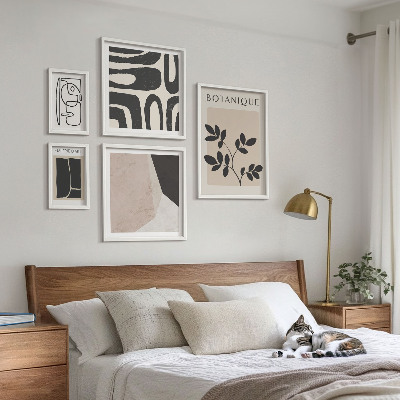 Galeria de parede Gráficos minimalistas elegantes