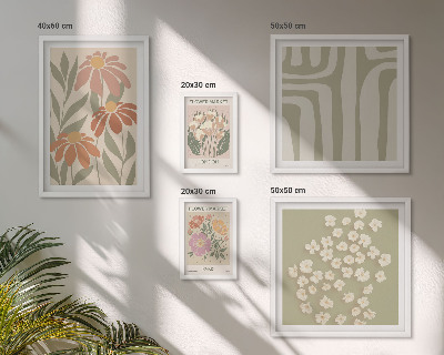Parede galeria de quadros Estampas florais Londres Paris boho