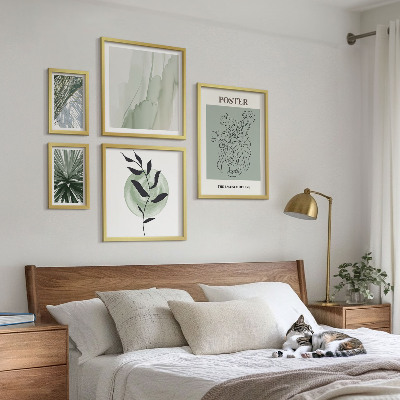 Parede galeria de quadros Inspirações vegetais da natureza