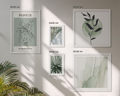 Parede galeria de quadros Inspirações vegetais da natureza