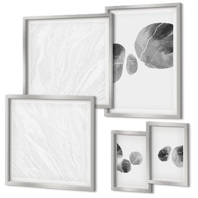 Galeria de parede Pintura abstrata com respingos de tinta
