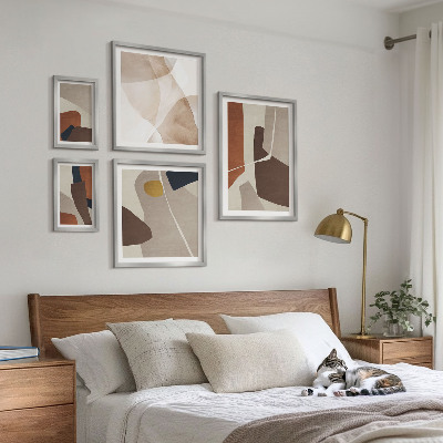 Galeria de parede Formas abstratas modernas