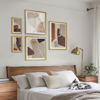 Galeria de parede Formas abstratas modernas