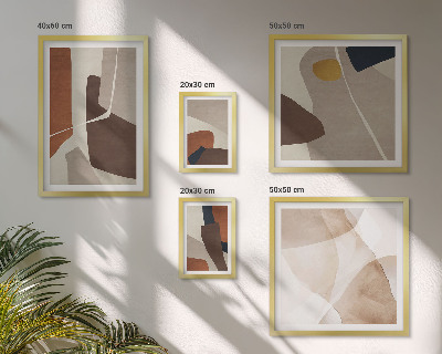 Galeria de parede Formas abstratas modernas