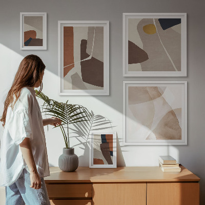Galeria de parede Formas abstratas modernas