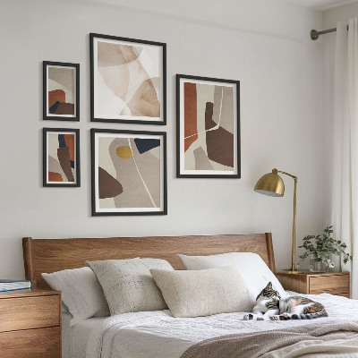 Galeria de parede Formas abstratas modernas