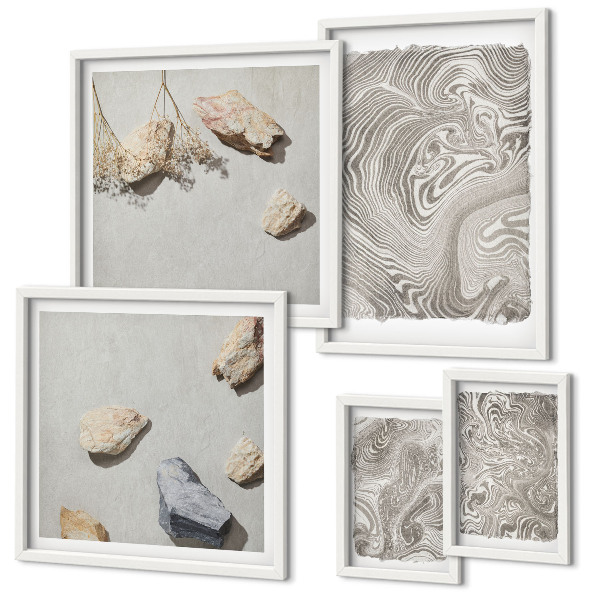 Galeria de parede Formas abstratas modernas