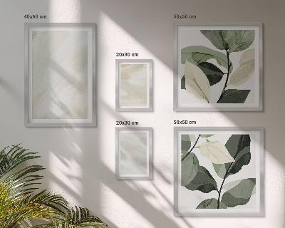Conjunto de 5 quadros decorativos Cores vibrantes, abstrato, boho