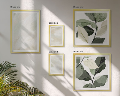 Conjunto de 5 quadros decorativos Cores vibrantes, abstrato, boho