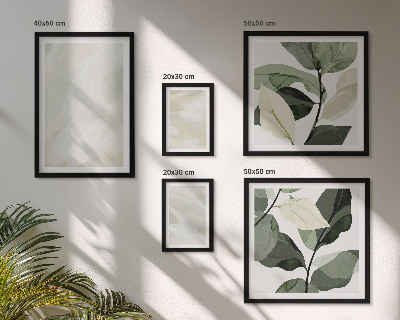 Conjunto de 5 quadros decorativos Cores vibrantes, abstrato, boho