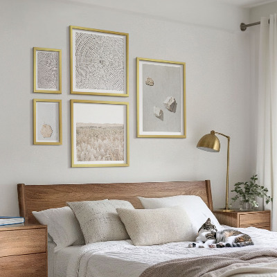 Galeria de parede Texturas de areia boho leves