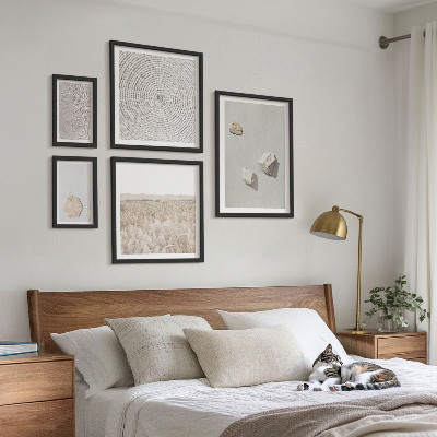 Galeria de parede Texturas de areia boho leves