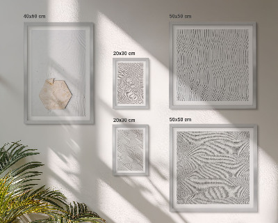 Parede galeria de quadros Texturas de areia boho leves