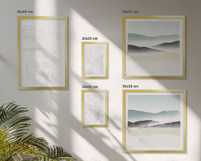 Parede galeria de quadros fundo abstrato com manchas brancas