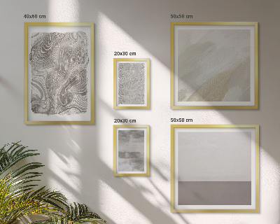 Conjunto de 5 quadros decorativos Padrões abstratos industriais