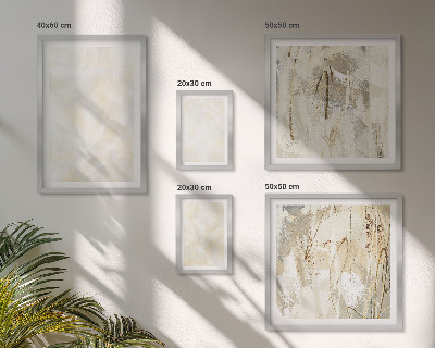Parede galeria de quadros design de pintura com textura brilhante