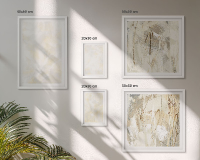 Parede galeria de quadros design de pintura com textura brilhante