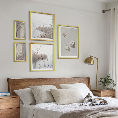 Galeria de parede Detalhes da estrutura em estilo boho
