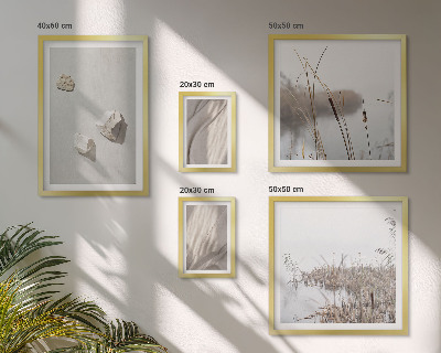 Galeria de parede Detalhes da estrutura em estilo boho